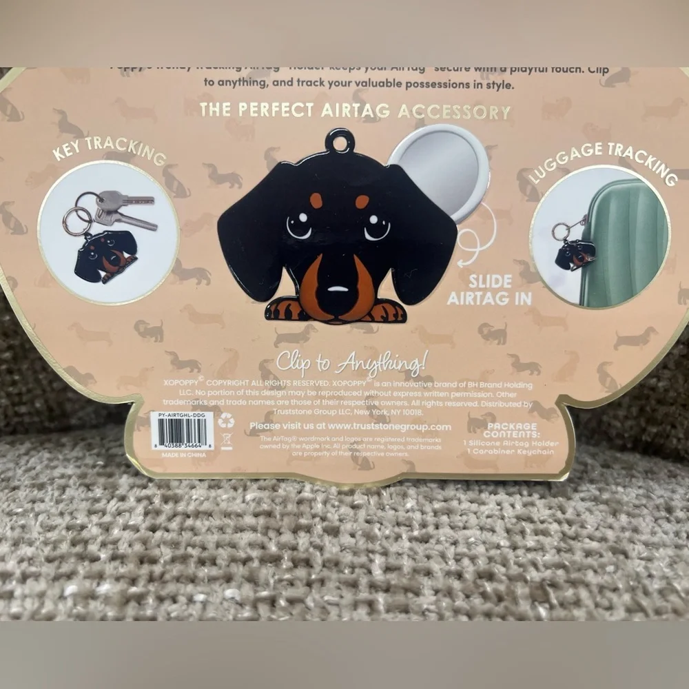DACHSHUND Air Tag Holder